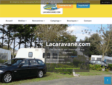 Tablet Screenshot of lacaravane.com